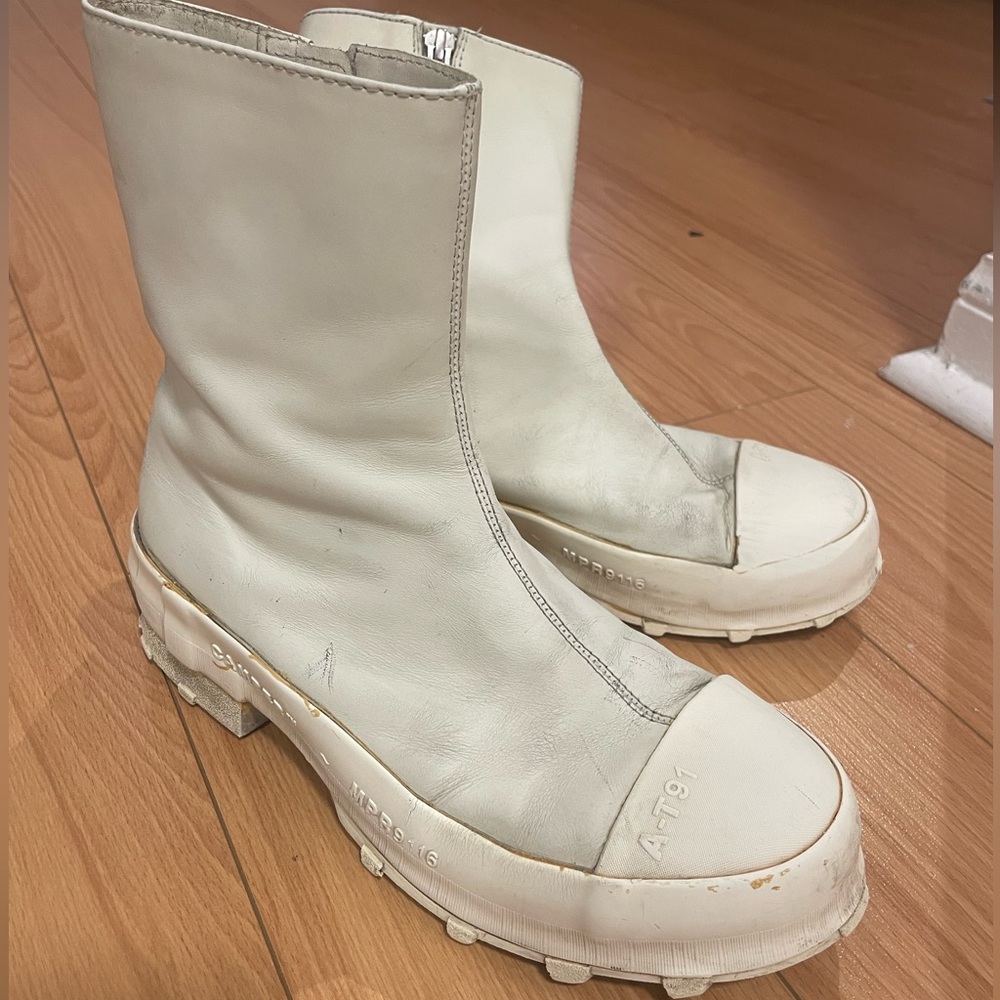 CamperLab Women’s Traktori White Boots